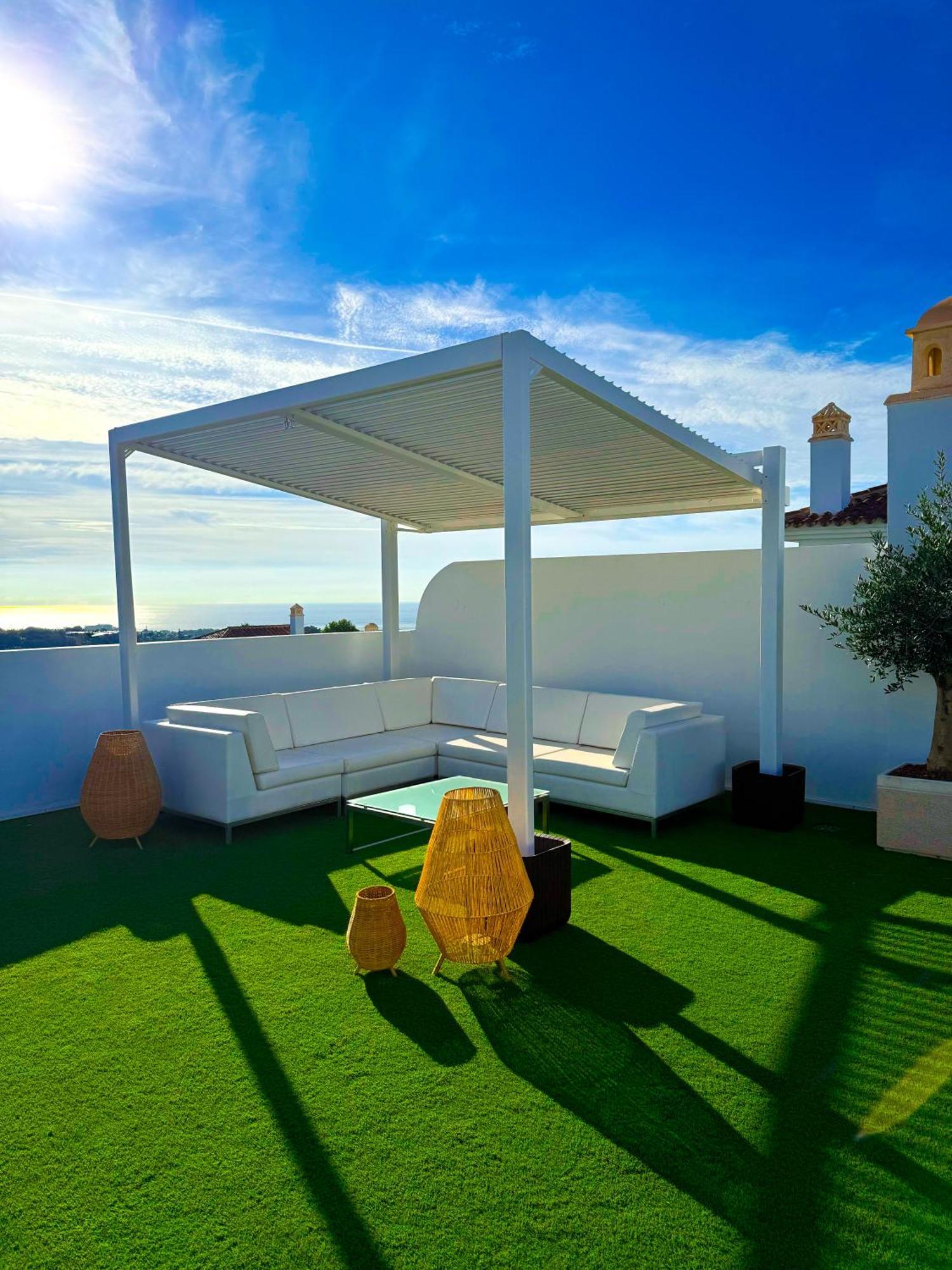 Oceanview Luxury Penthouse Apartment Estepona Luaran gambar